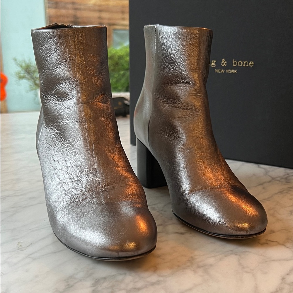 Rag & Bone Drea Boot in Gunmetal